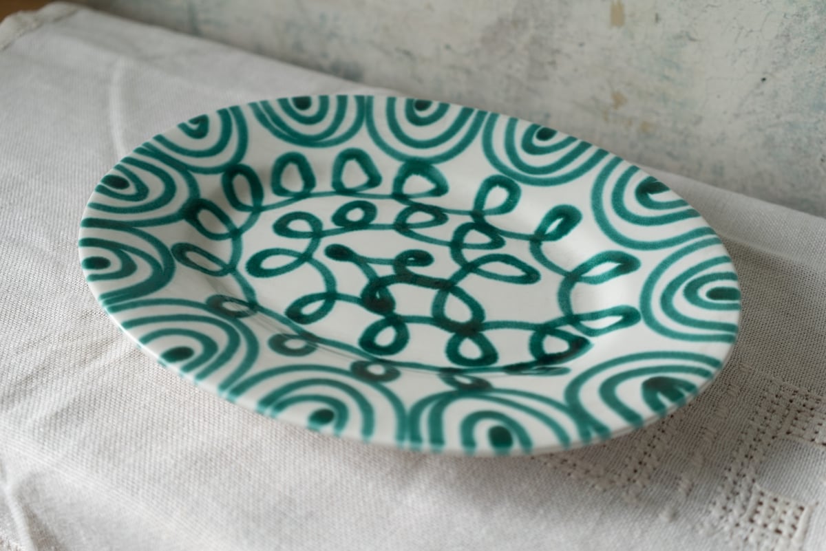 オーストリア1980s Gmundner Keramik 大皿 | Scandinavian