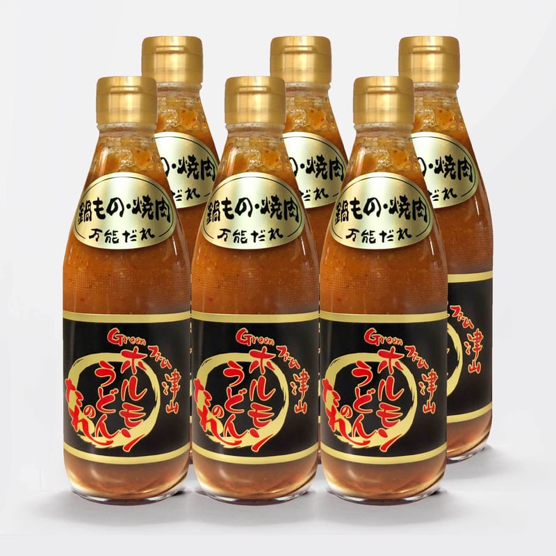 ホルモンうどんのたれ-大6本 | Greenファーム津山の手づくりストア