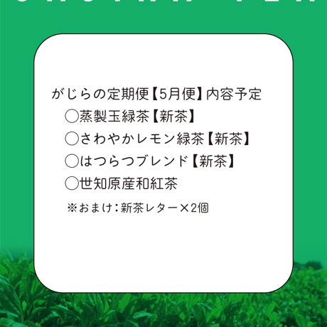 【ポストに届くがじらの定期便】