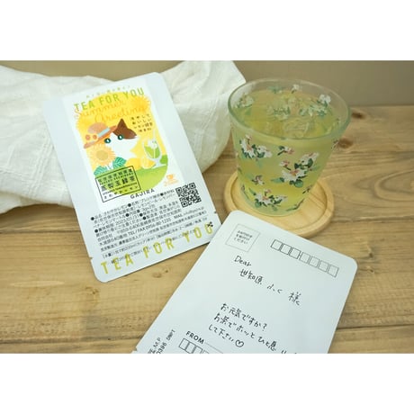 【暑中見舞い応援／10%OFF】お茶レターセット