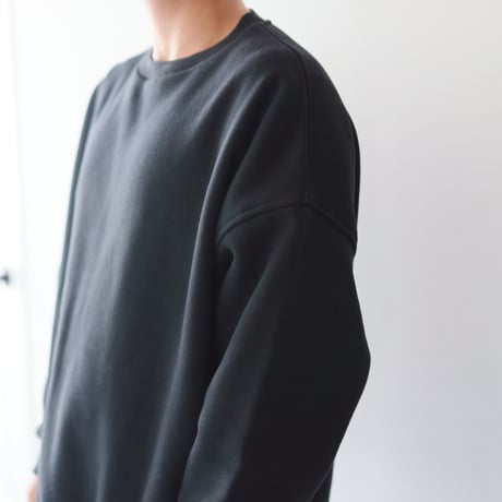 【裏起毛】 big crew neck sweat