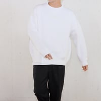 【裏起毛】 big crew neck sweat