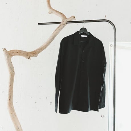 open color work shirt