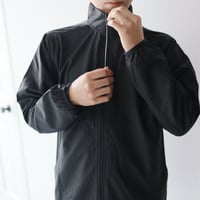 stand neck nylon jacket