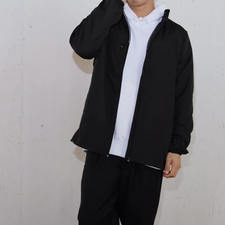 stand neck nylon jacket