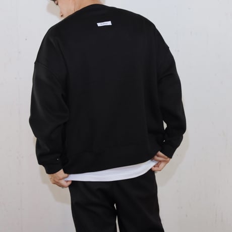 【裏起毛】 big crew neck sweat