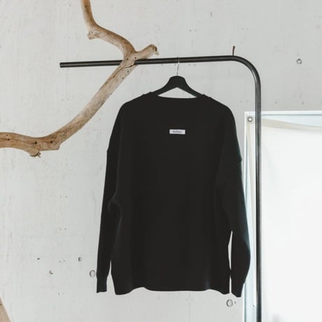 【裏起毛】 big crew neck sweat