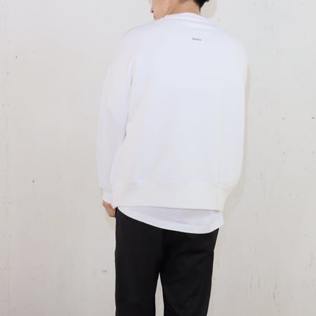 【裏起毛】 big crew neck sweat
