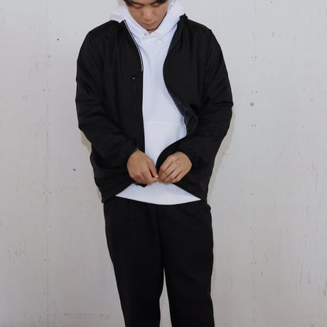 stand neck nylon jacket