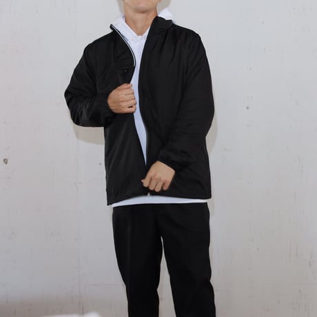 stand neck nylon jacket