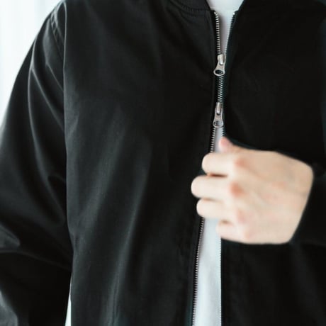 Double Zipper Stadium Jacket