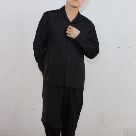 open color work shirt