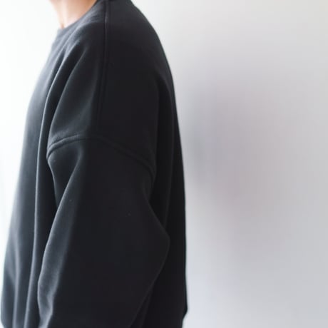 【裏起毛】 big crew neck sweat