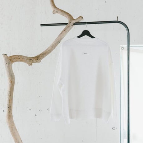 【裏起毛】 big crew neck sweat