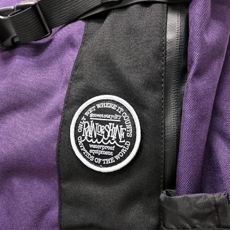 24-25 rain or shine バックパック リュック レインオアシャイン RAIN OR SHINE BC PACK 26L (BLACK　PURPLE　420ART)
