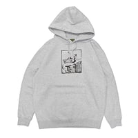 ANTIHERO SKATEBOARDS パーカー アンタイヒーロー グレー　PHELPS LANCE PULLOVER HOODED SWEATSHIRT （GREY HEATHER）