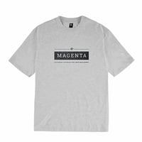 MAGENTA SKATEBOARDS Tシャツ 半袖  グレー マゼンタ マジェンタ　CITIES TEE （HEATHER GREY）