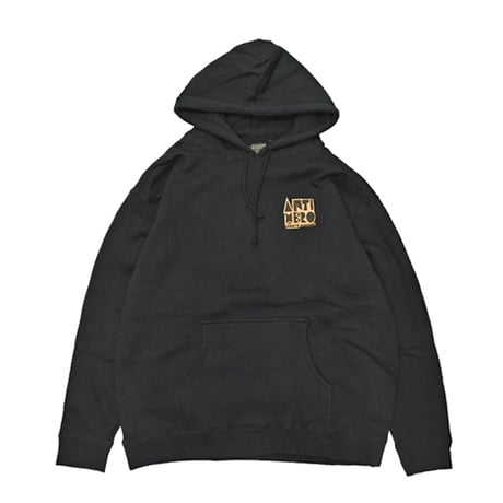 SALE ANTIHERO  SKATEBOARDS パーカー アンタイヒーロー 黒　SLINGSHOT Ⅱ PULLOVER HOODIE （BLACK）