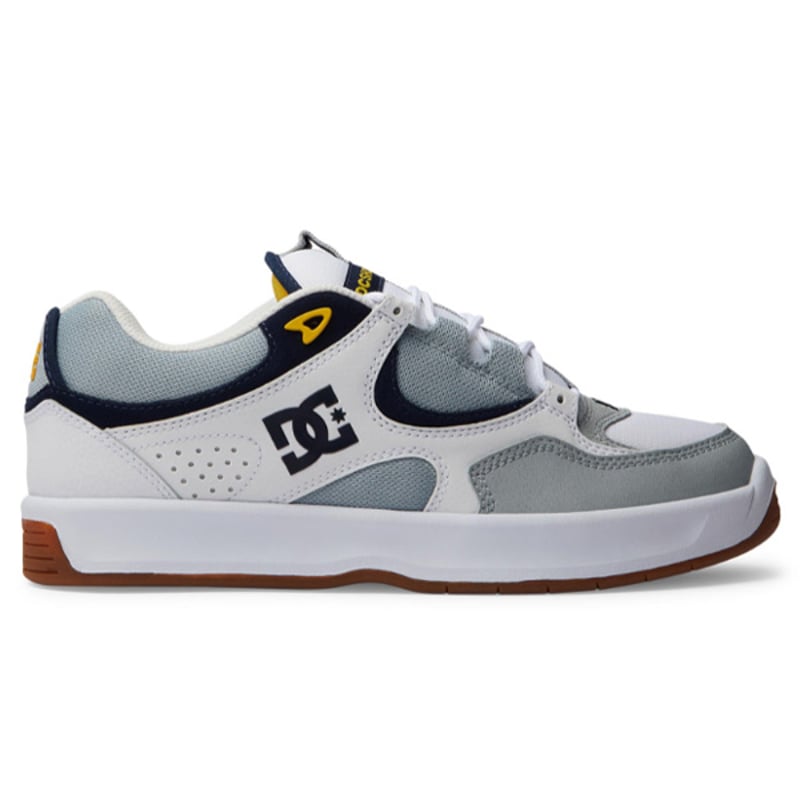 DC SHOES スニーカー スケボー ディーシー シューズ 白 グレー KALYNX 