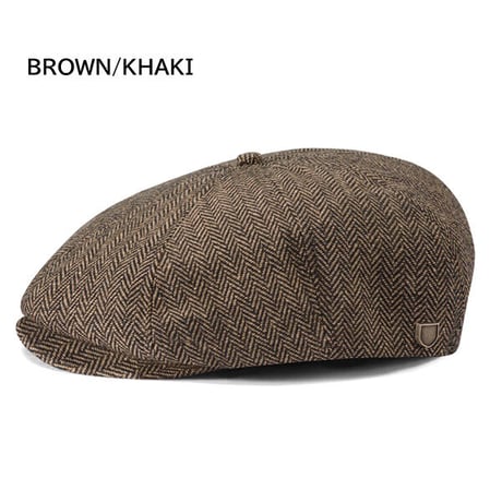 SALE BRIXTON ハンチング ブルード ブリクストン　BROOD SNAP CAP CASKET（SLATE BLUE/LION PLAID　BROWN/KHAKI）