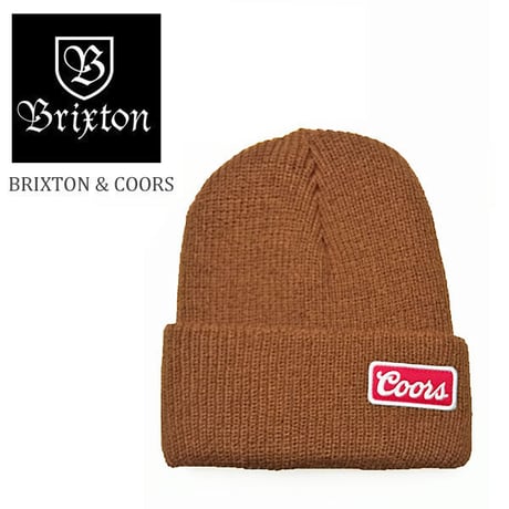 SALE BRIXTON ビーニー ブリクストン　BRIXTON & COORS COORS II BEANIE （COPPER）