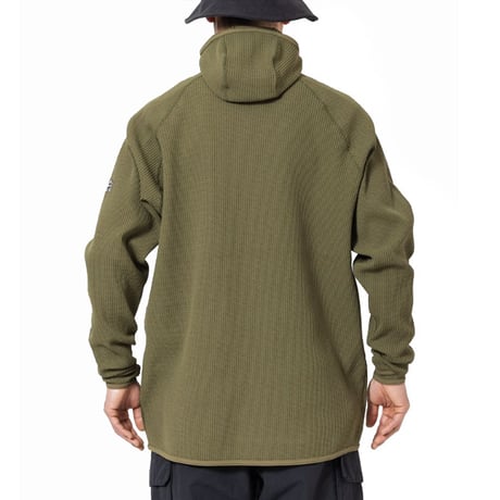 241 トゥーフォーワン エリア241 - ワッフルフーディー 241 TWO FOR ONE WAFFLE HOODIE（カーキ　アッシュ）