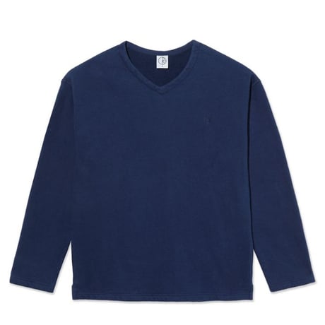 POLAR SKATE CO  長袖 ポーラー フリース メンズ ネイビー系　Scott Sweater （Dark Blue）