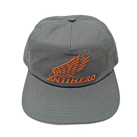 ANTIHERO SKATEBOARDS キャップ アンタイヒーロー グレー CAP　ANTI HERO MOTORIZED SNAPBACK CAP（CHARCOAL）