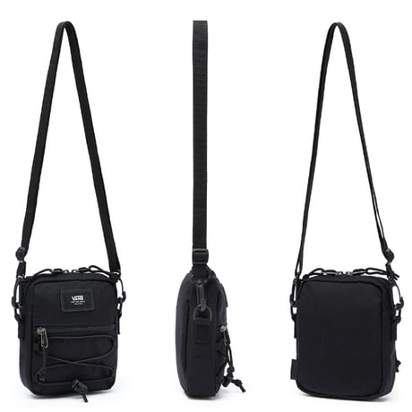 VANS バッグ 　VANS  BAIL SHOULDER BAG （BLACK　WINTER） バンズ ショルダーバッグ ショルダーポーチ