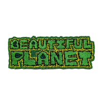 BEAUTIFUL PLANET ワッペン ビューティフルプラネット LOGO EMBROIDERY