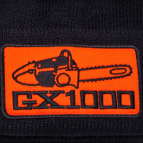 GX1000 ビーニー ジーエックスセン 黒　Chainsaw Beanie （Black）