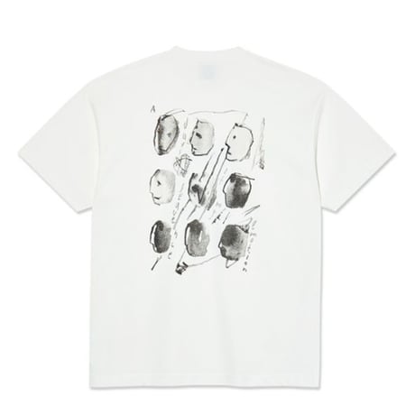 POLAR SKATE CO Tシャツ 半袖 白系 ポーラー メンズ　Sequence Tee（Cloud White）