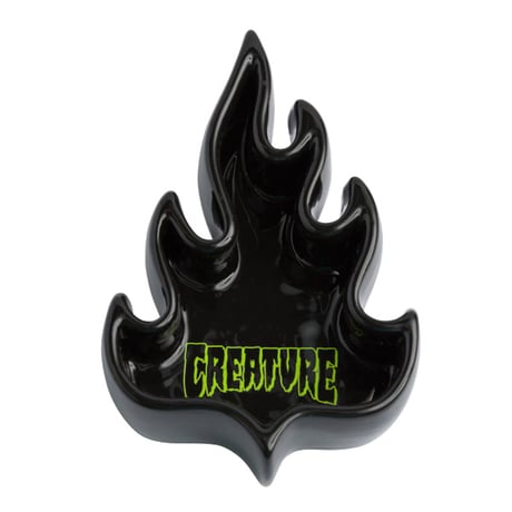 CREATURE SKATEBOARDS 灰皿 小物入れ クリーチャー　CREATURE Logo Flame Creature Valet （Black）