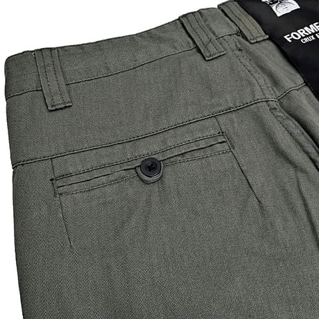 FORMER パンツ クラックス ストレートパンツ メンズ フォーマー　FORMER CRUX HERRINGBONE PANT - STRAIGHT FIT （GREY）