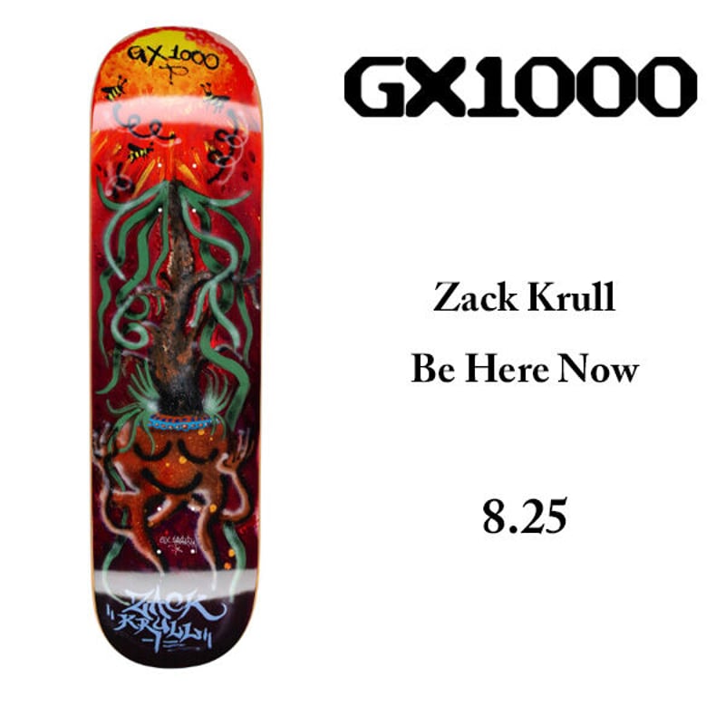 GX1000 デッキ 【 8.25インチ 】 GX1000 Zack Krull Be He...