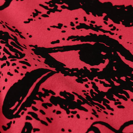 FORMER Tシャツ 半袖 レッド フォーマー　FORMER WEEPING ORGAN OF SIGHT T-SHIRT （WASHED RED）
