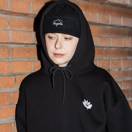 MAGENTA スウェット パーカ マジェンタ　MAGENTA SKATEBOARDS MOUNTAINS HOODIE (BLACK)