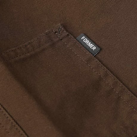 FORMER パンツ ショーツ フォーマー　FORMER VT DISTEND 20.5' CANVAS CARPENTER SHORT （BROWN）