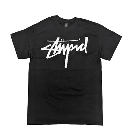DEAR, STUPID TEE ディアースケーティング 半袖 Tシャツ （BLACK）