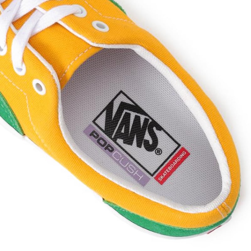 VANS スケート エラ バンズ SAKTE ERA （GREEN/YELLOW） VN000