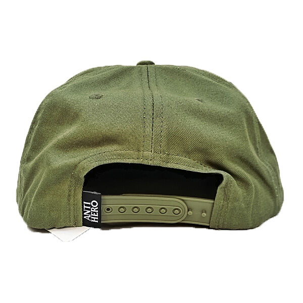 ANTI HERO SKATEBOARDS トラッカーキャップ 黒×緑　USA製 ANTI HERO SKATEBOARDS トラッカーキャップ 黒×緑 USA製