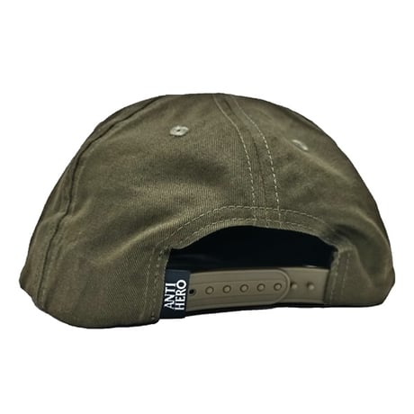 SALE ANTIHERO SKATEBOARDS キャップ アンタイヒーロー　ADJ BASIC PIGEON SNAPBACK CAP