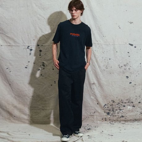 FORMER Tシャツ 半袖 黒 フォーマー　FORMER GLOBAL MIND T-SHIRT (BLACK)