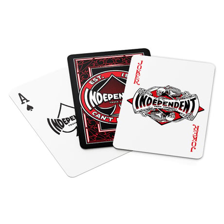 INDEPENDENT SKATEBOARD カード トランプ インディペンデント　Can't Be Beat Independent Playing Cards