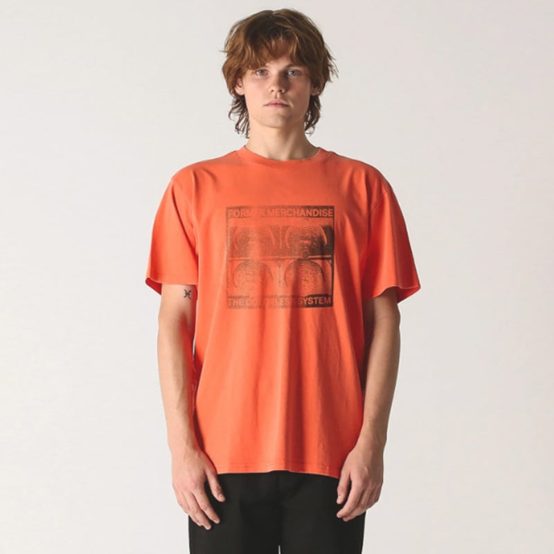 FORMER Tシャツ 半袖 メンズ フォーマー CRUX SCAN T-SHIRT （ORA
