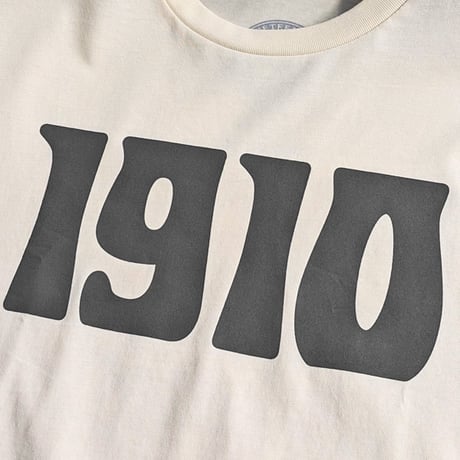 1910 9teenten Tシャツ ロンT　1910 Daybreak L/S T-Shirt （Vintage White） 長袖 ナインティーン テン