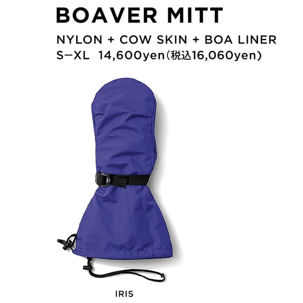 新品 Green Clothing RIB MITT BOA S ボアミトン GREEN CLOTHING グリーンクロージング】RIB MITT (リブミット