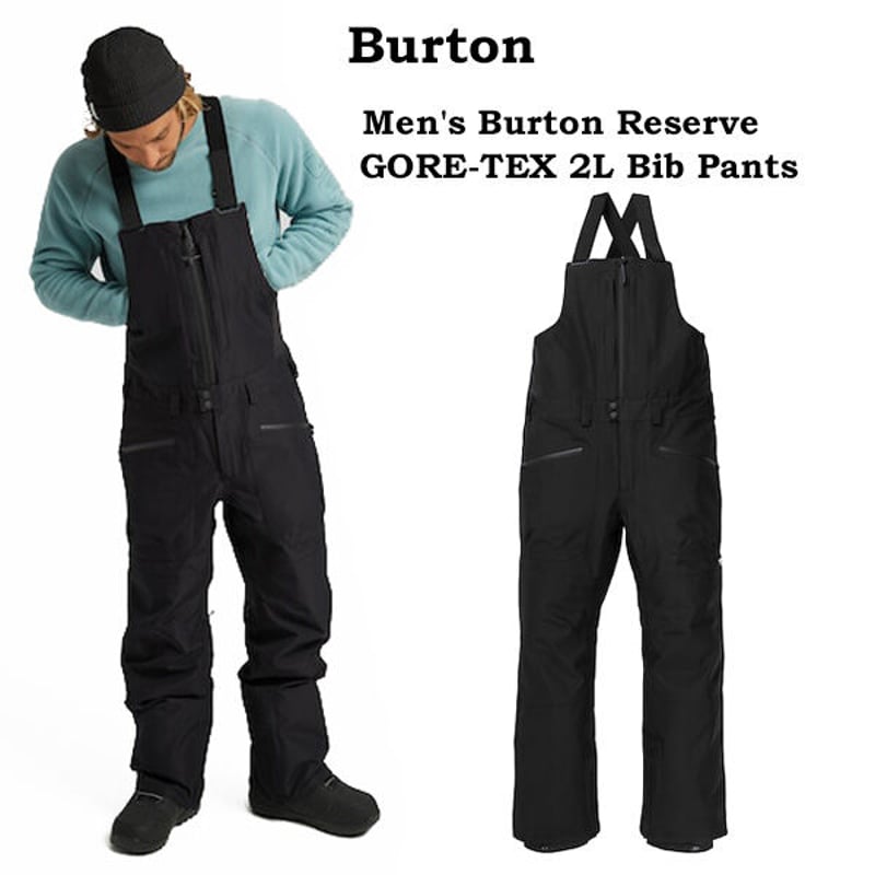 BURTON メンズ スノーボードウエア ビブパンツ Men's Burton Reserve...