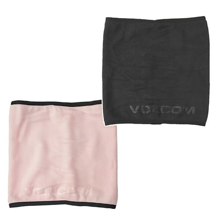 VOLCOM ボルコム スノーボード ネックウォーマー 黒 ピンク　VOLCOM  REMOVABLE NECKBAND（PARTY PINK　BLACK）
