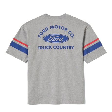 BRIXTON Tシャツ 半袖 グレー ブリクストン メンズ　FORD TRUCK COUNTRY JERSEY （HEATHER GREY）